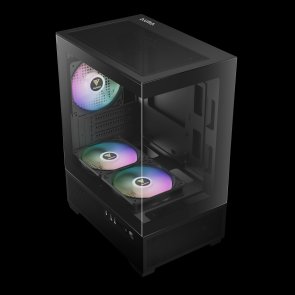 Корпус Gamdias Aura GC9M Elite ARGB Black witr window (4711514503135)