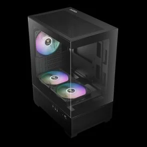 Фото: Корпус Gamdias Aura GC9M Elite ARGB Black witr window (4711514503135) № 4 | KTC