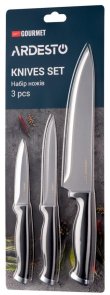 Набір ножів Ardesto Gemini Gourmet 3pcs (AR2103BL)