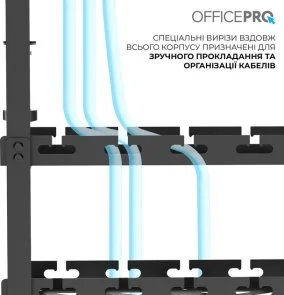 Фото: Органайзер для кабелів OfficePro CT690B № 7 | KTC