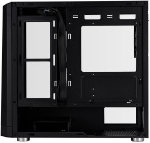 Корпус 1stPlayer FD5-M-BK-4F1 Black with window