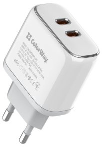Зарядний пристрій ColorWay CHS048PD 40W White (CW-CHS048PD-WT)