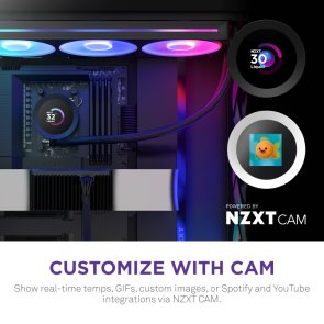 Система рідинного охолодження NZXT Kraken Plus 360 RGB Black (RL-KR360-B2)