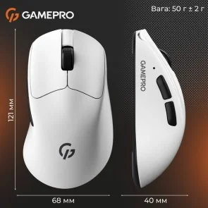 Фото: Миша GamePro Genesis Avenger White (GM096W) № 15 | KTC