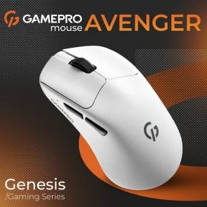 Фото: Миша GamePro Genesis Avenger White (GM096W) № 5 | KTC