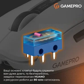 Фото: Миша GamePro Genesis Ranker WL/BT/USB White (GM012W) № 9 | KTC