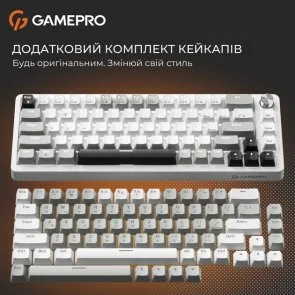 Фото: Клавіатура GamePro Genesis Silverlight MK116 YH Switches Grey № 13 | KTC