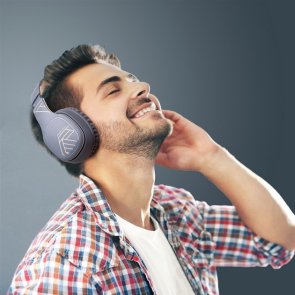 Гарнітура накладна PowerLocus P7 Bluetooth, Asphalt Grey