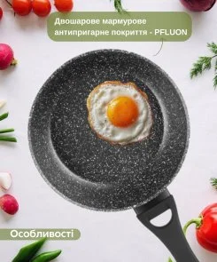 Фото: Сковорода Ardesto Gemini Anzio 24cm Black (AR1924DF) № 2 | KTC