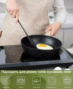 Фото: Сковорода Ardesto Midori 24cm Black (AR1924MI) № 4 | KTC