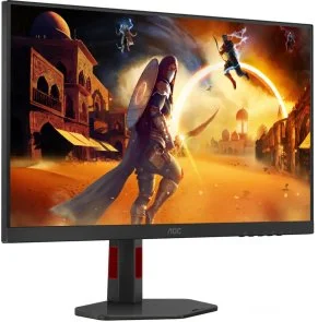 Фото: Монітор AOC U27G4R Black/Red - 27" IPS / 3840×2160 / 160 Гц / Nvidia G-Sync Compatible, Adaptive Sync / Pivot / HAS № 2 | KTC