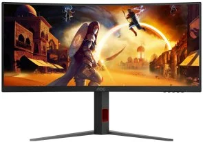 Фото: Монітор AOC CU34G4 - 34" VA / 3440x1440 / 180 Гц / AMD FreeSync Premium, Adaptive Sync / HAS № 2 | KTC