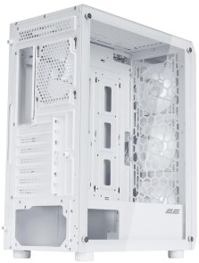 Корпус 2E Gaming Aruba G3313W White with window (2E-G3313W)
