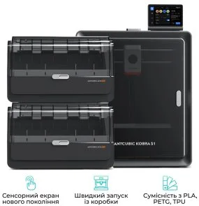 Фото: Принтер Anycubic Kobra S1 Combo (KS1CBK0A-O) № 5 | KTC