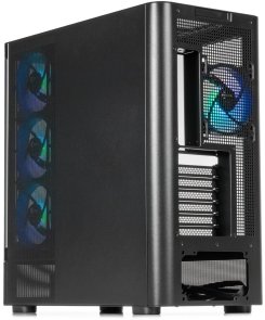 Корпус QUBE Masterforce Black with window (MASTERFORCE_GBNU3)