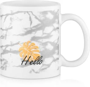Фото: Чашка Ardesto Hello 330ml White/Grey (AR3048WG) № 4 | KTC