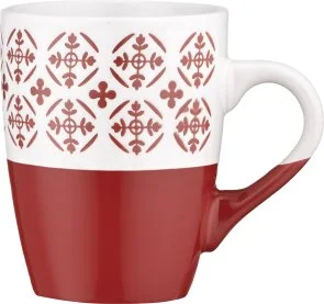 Фото: Чашка Ardesto Ornament 320ml Red/White (AR3045R) № 2 | KTC