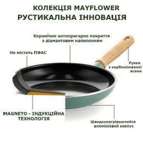 Фото: Сковорода GreenPan Mayflower 28cm (CC001669-001) № 5 | KTC