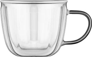 Фото: Набір чашок Ardesto 350ml 2pcs Clear (AR2635BWN) № 3 | KTC