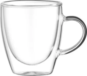 Фото: Набір чашок Ardesto 100ml 2pcs Clear (AR2610BH) № 3 | KTC