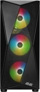 Корпус 2E Gaming Aruba G3313B Black with window (2E-G3313B)