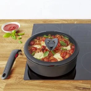 Фото: Набір скляних кришок Tefal Ingenio 16cm / 18cm / 20cm Black (L9849053) № 5 | KTC