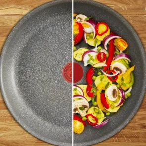 Фото: Сковорода Tefal Hard Stone 28cm Gray (D4560632) № 5 | KTC
