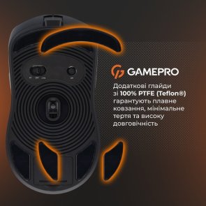 Миша GamePro Genesis Ranker WL/BT/USB Black (GM012B)
