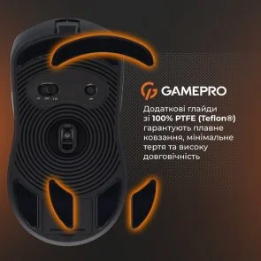 Фото: Миша GamePro Genesis Ranker WL/BT/USB Black (GM012B) № 12 | KTC