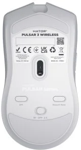 Фото: Миша Hator Pulsar 3 Wireless White (HTM631) № 5 | KTC