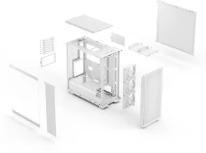 Фото: Корпус FRACTAL DESIGN Epoch White TG Clear Tint (FD-C-EPO1A-03) № 9 | KTC