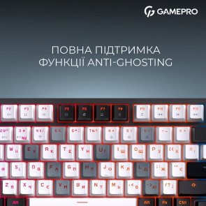 Клавіатура GamePro Asgard Valhalla MK160B Pro RGB WL/BT/USB Black