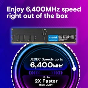 Фото: Оперативна пам’ять Crucial CUDIMM DDR5 1x16GB (CT16G64C52CU5) № 3 | KTC