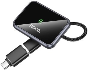 Адаптер Hoco HU1 Way car wireless CarPlay adapter Metal Gray (6942007623674)