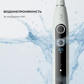 Фото: Електрична зубна щітка Oclean X Pro 20 S Duo Set White/Black (6970810556919) № 16 | KTC