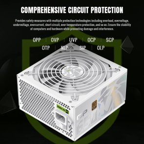 Блок живлення Gamemax 650W GP 650B White (GP 650B WH)