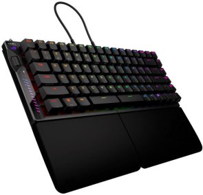 Клавіатура ASUS ROG Falcata Split HFX V2 Magnetic Switch WL/BT/USB Black (90MP043H-BKUA20)