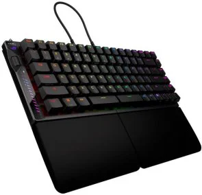 Фото: Клавіатура ASUS ROG Falcata Split HFX V2 Magnetic Switch WL/BT/USB Black (90MP043H-BKUA20) № 5 | KTC