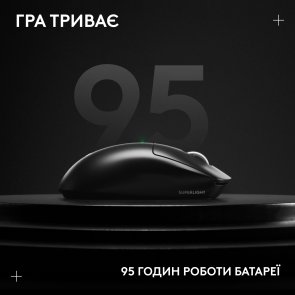 Миша Logitech G Pro X Superlight 2 Black (910-006630)