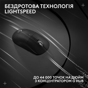 Миша Logitech G Pro X Superlight 2 Black (910-006630)