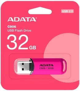 Фото: Флешка USB A-Data C906 32GB Purple Pink (AC906-32G-RPP) № 3 | KTC