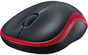 Фото: Миша Logitech M185 Red (910-002237) № 3 | KTC
