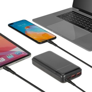 Батарея універсальна Riva RivaPower VA2102 20000mAh 22.5W Black (RIVAPOWER VA2102 (Black))