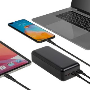 Батарея універсальна Riva RivaPower VA2103 30000mAh 22.5W Black (RIVAPOWER VA2103 (Black))