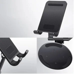 Фото: Універсальний тримач UGREEN LP805 Swivel and Foldable Multi-Angle Phone Stand Black (35152) № 3 | KTC