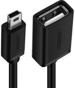 Дата кабель UGREEN US249 Mini USB / USB 2.0 Black (US249/10383)