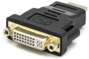 Перехідник PowerPlant HDMI M / DVI F Black (CA910977)