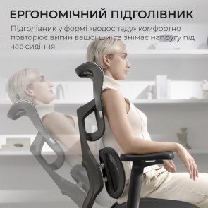 Крісло SIHOO Doro S100 Black (S100-M301)