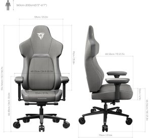 Крісло TX3 Core - Loft Grey (TEGC-2056101.41)