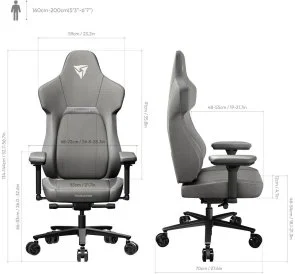Фото: Крісло TX3 Core Loft Grey (TEGC-2056101.41) № 11 | KTC